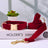 Soft velvet dog collar with metal buckle, available from Pet Royale UK