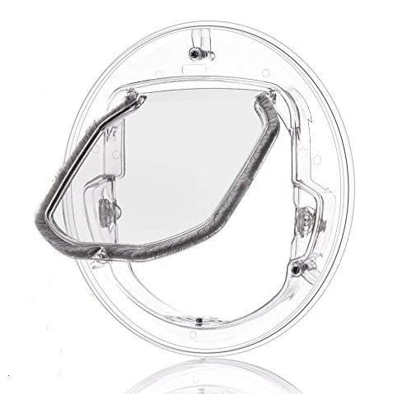 Clear two-way pet door panel for cats and dogs, photo 5 of 7