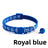 Elastic nylon cat collar with bell and paw print patch, product image 9