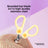 Blunt Tip Stainless Steel Nail Scissors for Cats and Small Pets