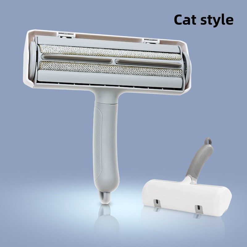 Reusable pet hair remover roller for sofas and carpets, photo 8 of 14