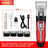 Cordless Dog Hair Clipper Kit with Thin or Thick Cutter Heads