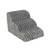 Cat climbing compact sponge pet steps onto a bed