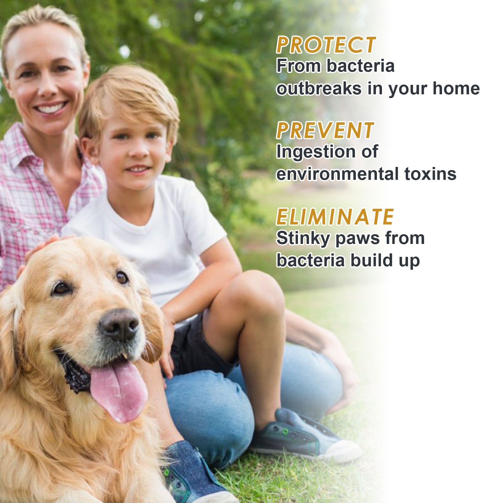 Pet Paw Cleaning Liquid for Dogs and Cats, Gentle Foot Pad Wash