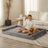 Orthopaedic dog bed with bolsters