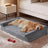 Orthopaedic dog bed with bolsters