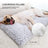 Washable Plush Dog Crate Bed for Medium Dogs, Soft Pet Mat 89 x 58 cm