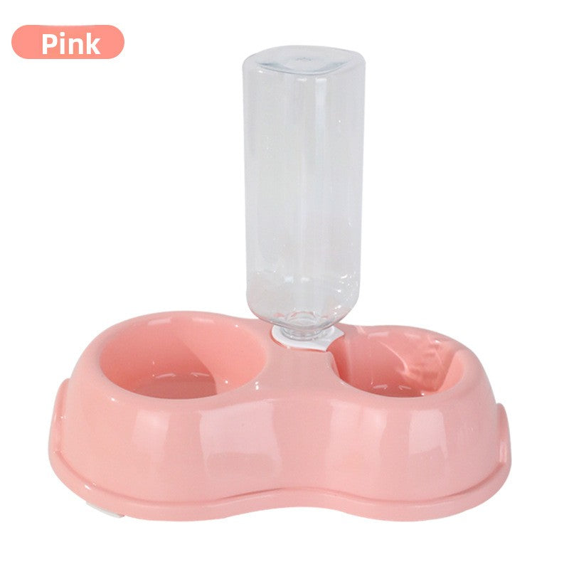 Automatic Pet Food and Water Bowl Set