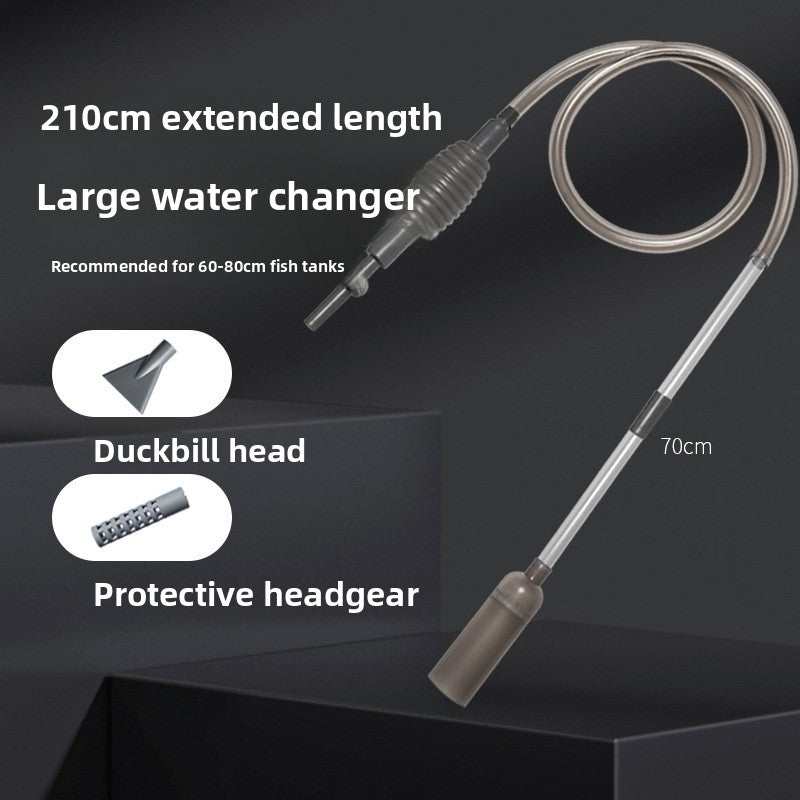 Aquarium Gravel Cleaner Siphon and Manual Water Changer