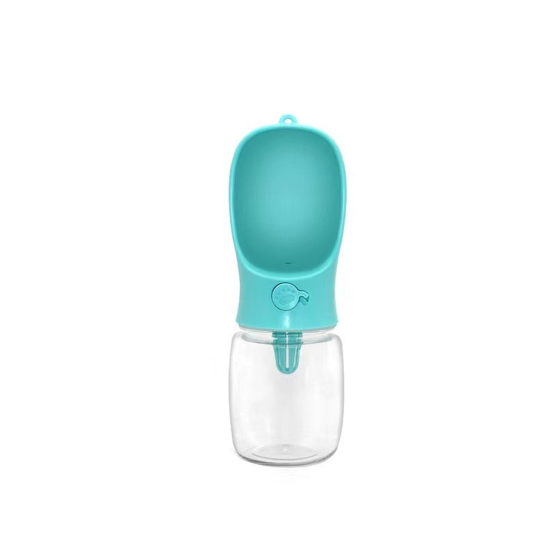 Portable Dog Water Bottle for Walks, Leak-Proof Silicone and PP Design, 350ml or 550ml