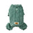 Fleece lined cable knit dog jumpsuit, available in 12 colours, image 32