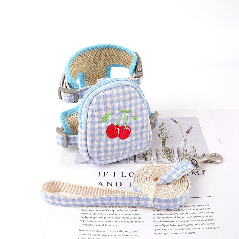 Reflective harness and lead set for dogs and cats, available from Pet Royale UK