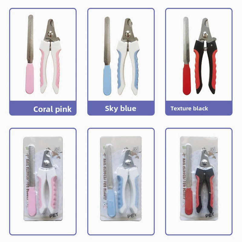 Stainless Steel Pet Nail Clippers for Dogs and Cats