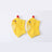 Pair of cotton dog elbow and knee sleeves with shark print, product image 4