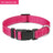 Adjustable polyester collar for dogs and cats in 10 colour options