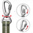 Nylon dog lead with car seat belt clip for large dogs, product photo