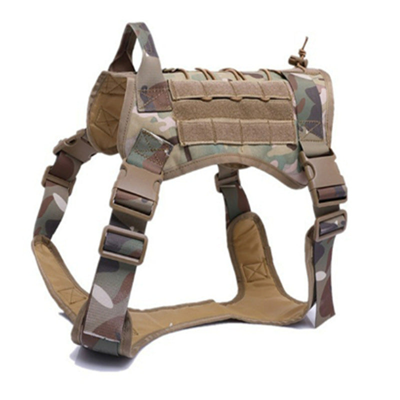 Tactical nylon dog training collar with control handle, product image 86