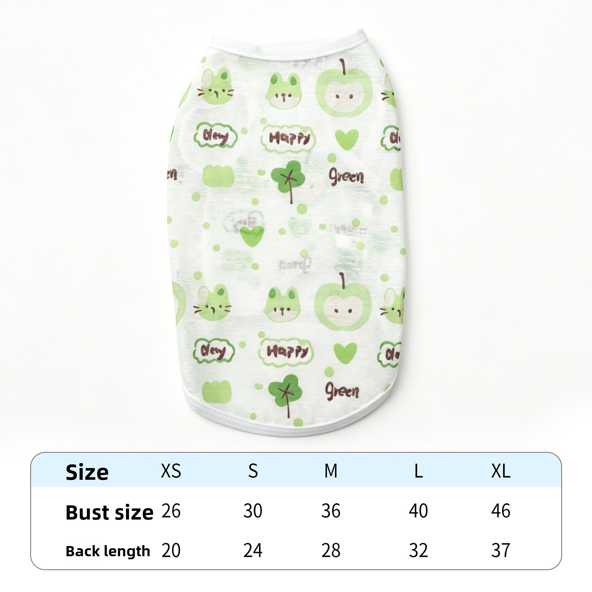 Summer shirt and vest for cats and small dogs, available in 21 styles, image 63