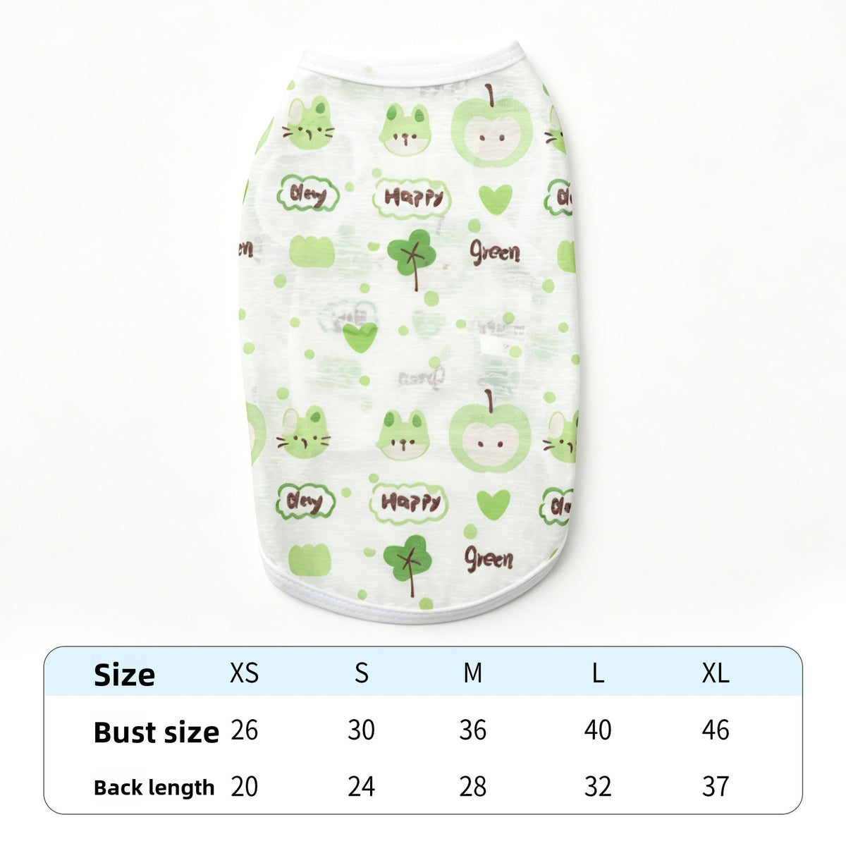 Summer shirt and vest for cats and small dogs, available in 21 styles, image 63