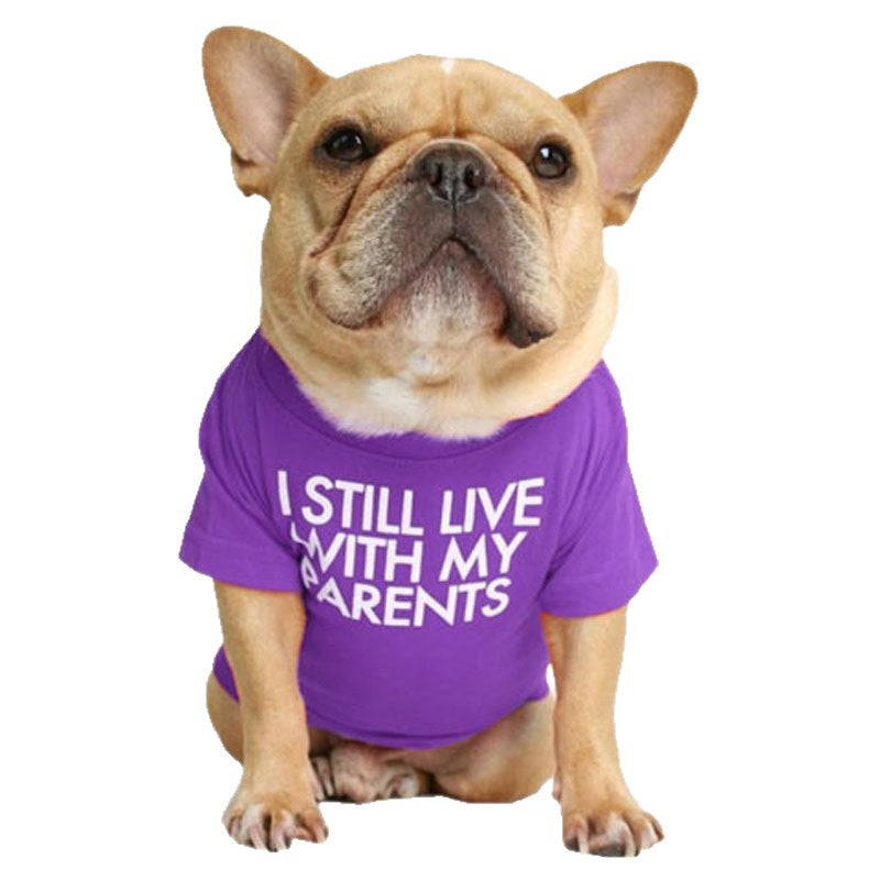 Round neck printed t shirt for small dogs and cats, image 5