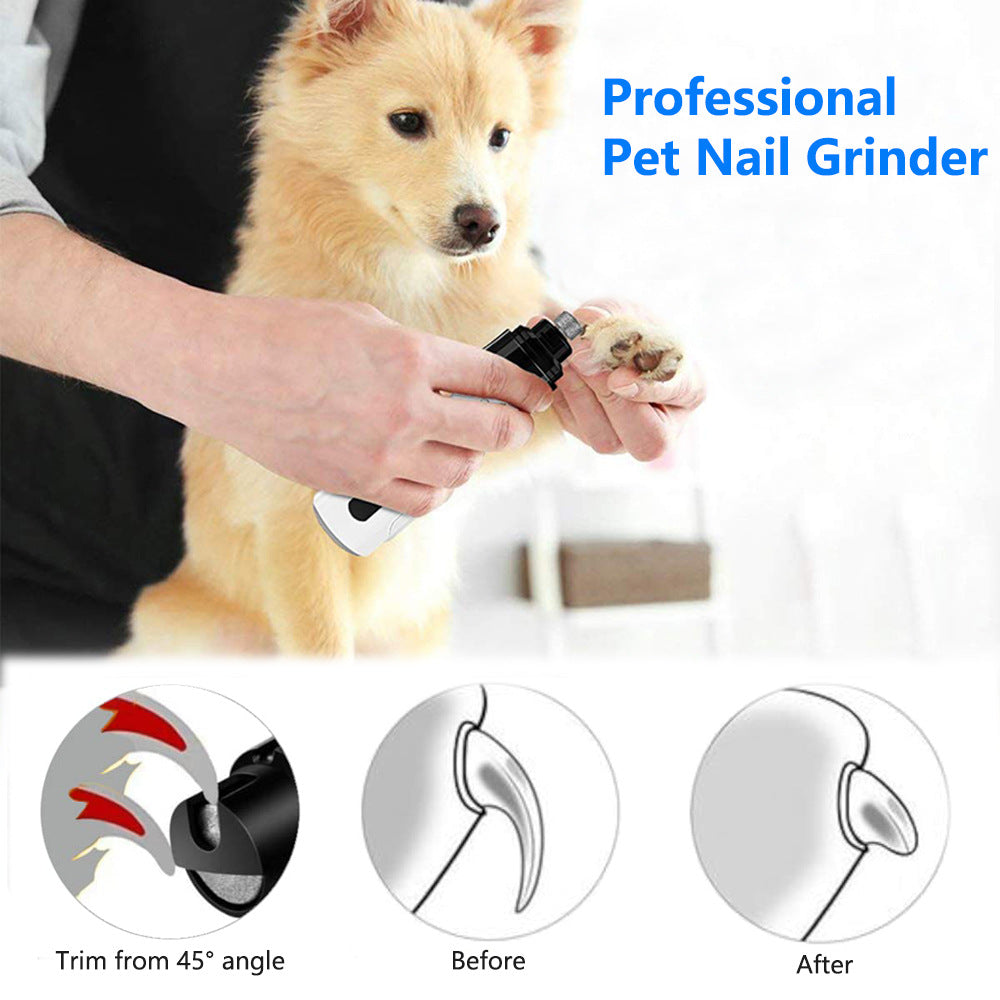 Dual-Speed Nail Grinder with Diamond Head for Dogs and Small Pets