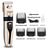 Pet Hair Clipper Set with 4 Limit Combs, Rechargeable Dual Voltage