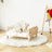 Solid wood pet bed for cats and small dogs, main product photo