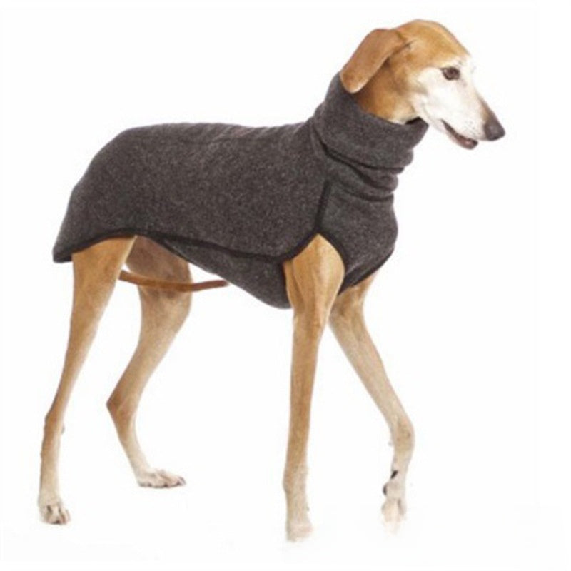 Soft velvet sleeveless dog vest in solid colour, product image 60