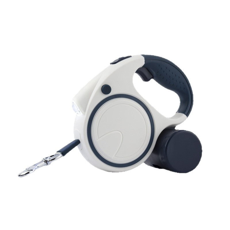 Retractable dog lead with LED light, available from Pet Royale UK