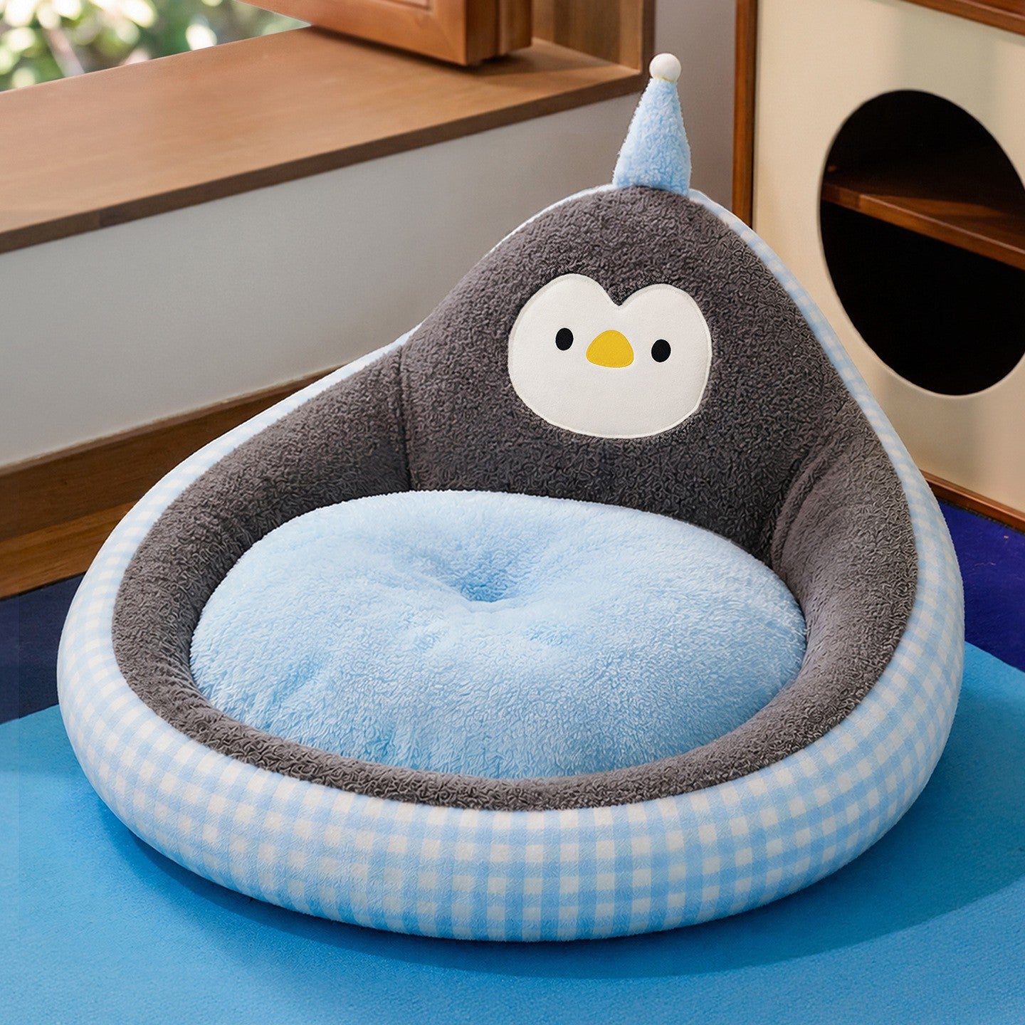 All-Season Fruit Design Pet Bed, Soft Cushion for Dogs and Cats