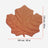 Ginkgo yellow leaf shaped pet mat rug for cats and dogs, photo 8