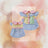 Colour block cotton dog shirt in bright summer colours, product image 4