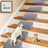 Detachable grey foam pet step with washable cover, photo 1 of 5