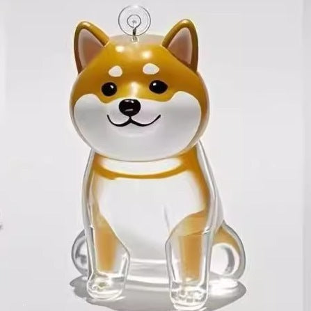 Transparent Animal Hair Memorial Keychain Pendant