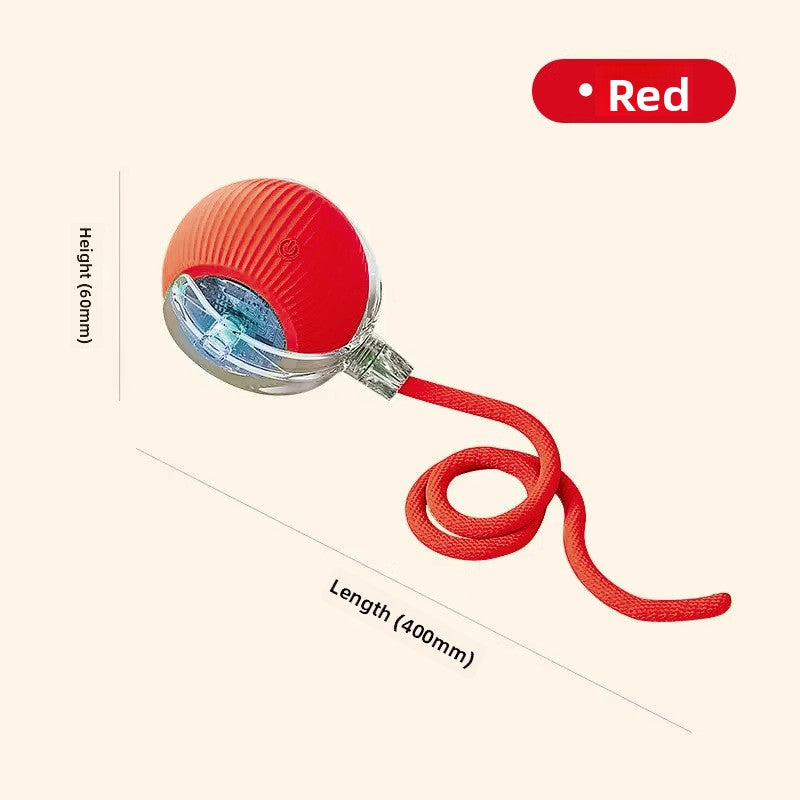 Electric Interactive Dog Toy with Obstacle Avoidance, 3 Speeds