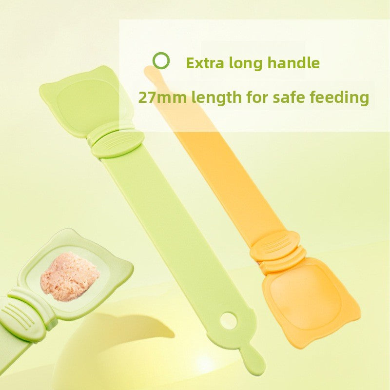 Pet Treat Dispenser Feeding Spoon