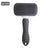 Self-Cleaning Soft Pin Slicker Brush for Detangling Dogs and Cats