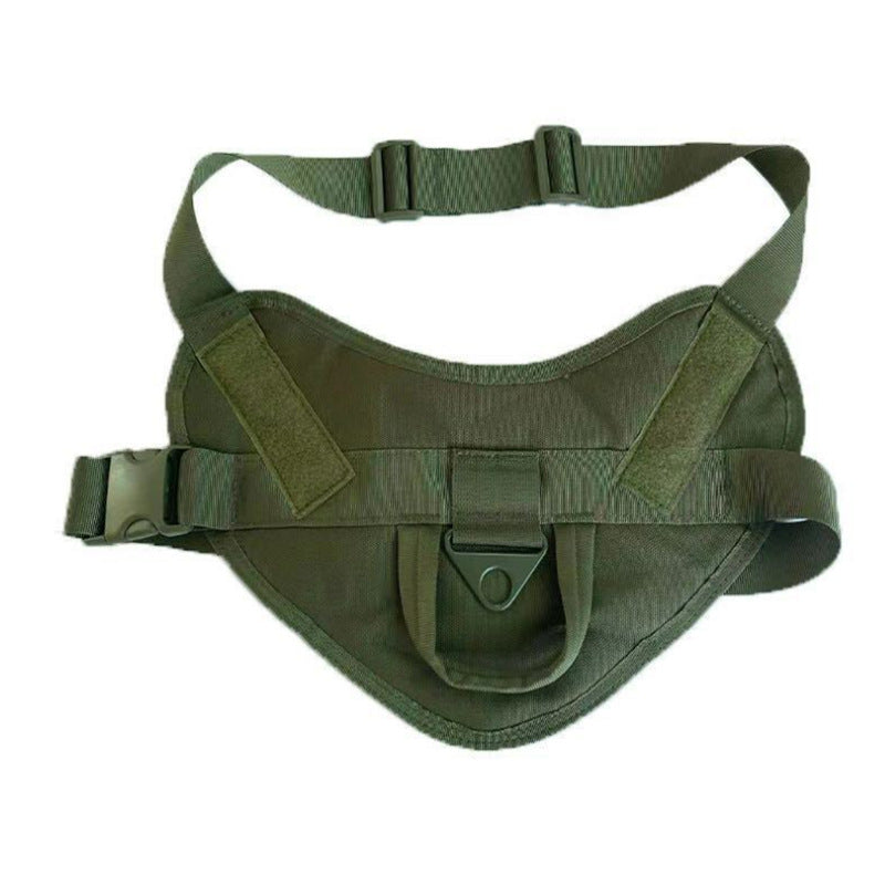 Tactical nylon dog training collar with control handle, product image 97