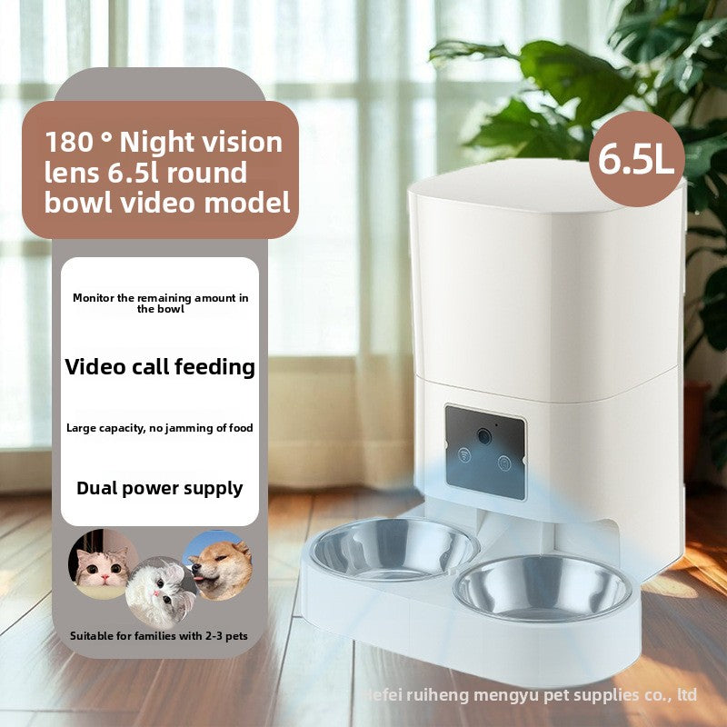 Automatic Pet Feeder with Smart Timer and Camera