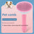 Anti-Slip Grip Slicker Brush with Stainless Steel Pins for Pets
