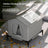 Warm outdoor pet tent with cushion, close-up detail view
