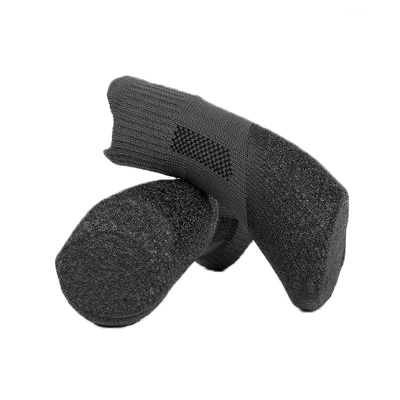 Sporty rubber dog protection shoes in Style 2, close-up detail