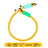 Bright nylon dog lead in vivid colour, product image 19