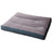 Removable washable plush dog sleeping mat in forest green, photo 5