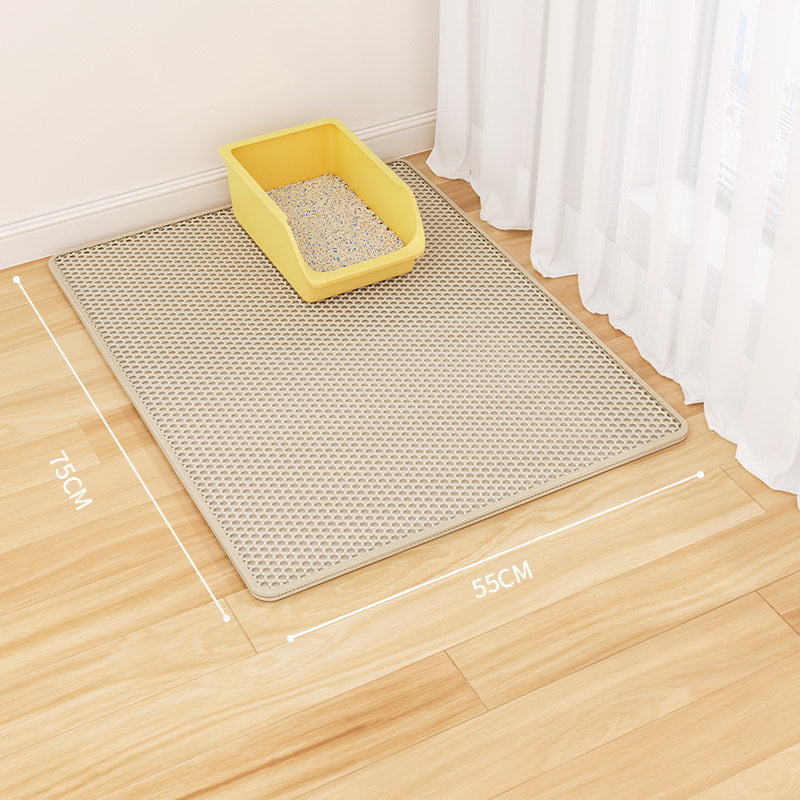 Anti-Slip Double Layer Cat Litter Control Mat