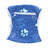 Washable male dog nappy with absorbent pad pocket in Assorted, side view