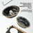 Adjustable Height Ceramic Pet Feeding Bowl with Metal Stand for Cats and Dogs