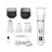 Waterproof 4-in-1 Pet Hair Clipper Set with Ceramic Blade, 7200 RPM