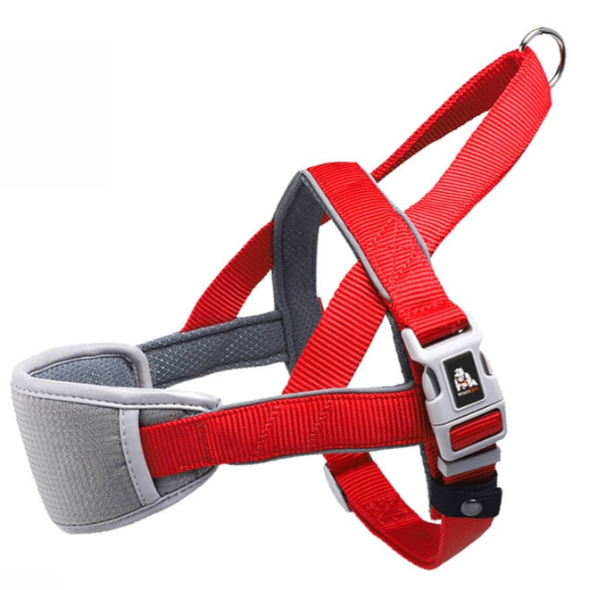 Reflective Oxford dog harness, available from Pet Royale UK