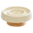 Round Ceramic Slow Feeder Bowl 15.5cm with Raised Pattern and Optional Wooden Base